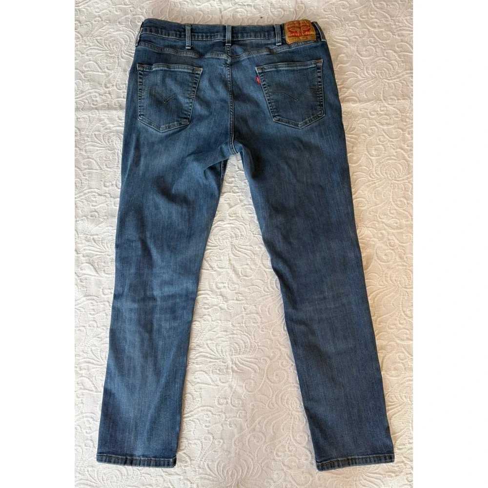 Levi's 511 Slim Fit Men's Jeans W38 L31 Dark Wash Denim Casual‎ Pants